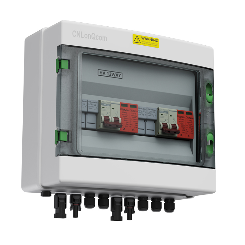 PV Combiner Box 2 in 2 out DC500V